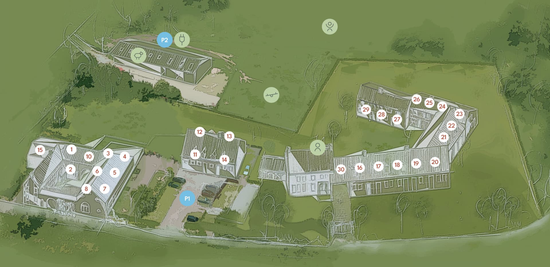 vakantiewoningen op de kaart vakantiewoningen op de kaart